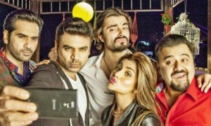 While everyone is pouting for fun, Humayun Saeed takes his pouting game very seriously